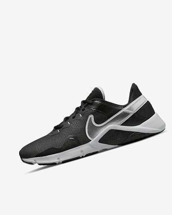 Nike Legend Essential 2 Negros Metal Plateados Metal Grises | MX 4621